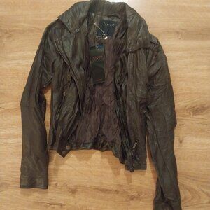 Lane Crawford theorapy faux leather jacket